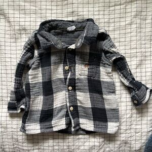 Gap Cotton Muslin Button Down